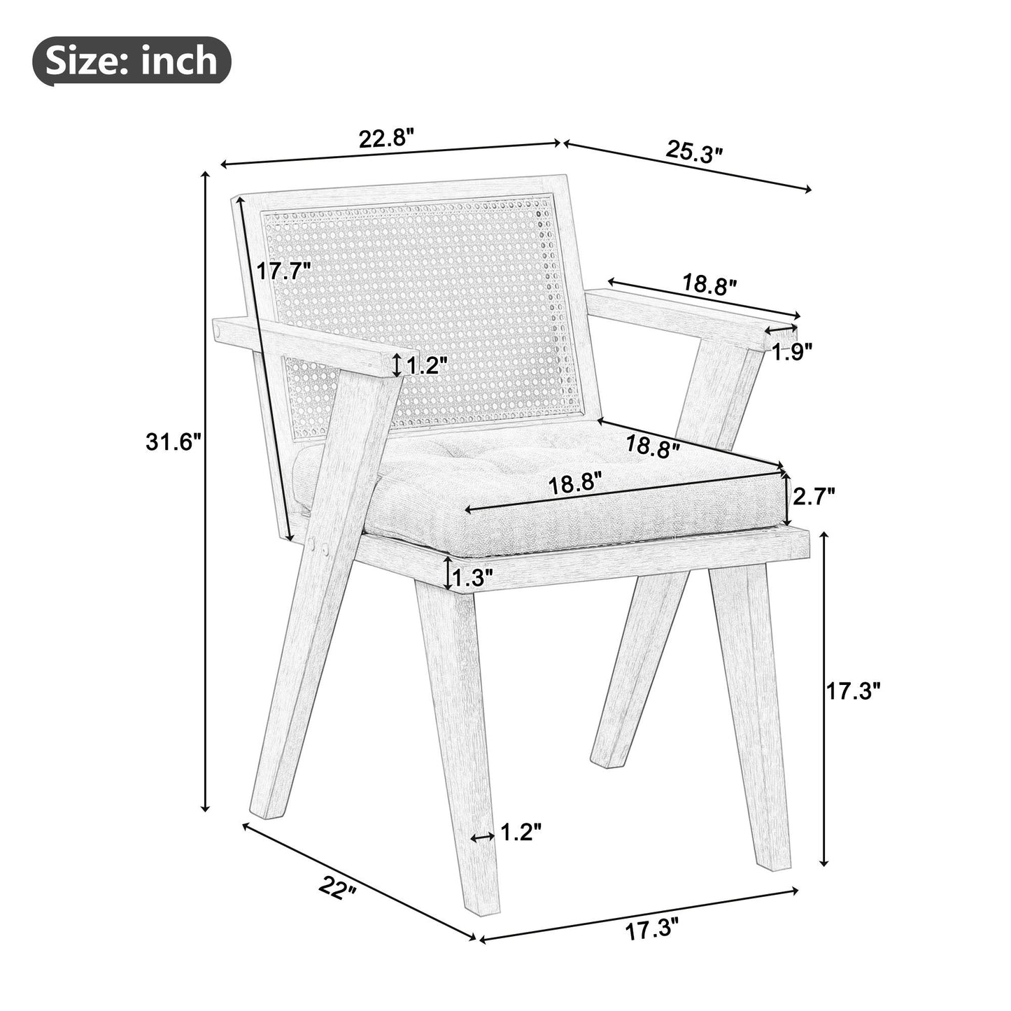 Mid-Century Accent Chair